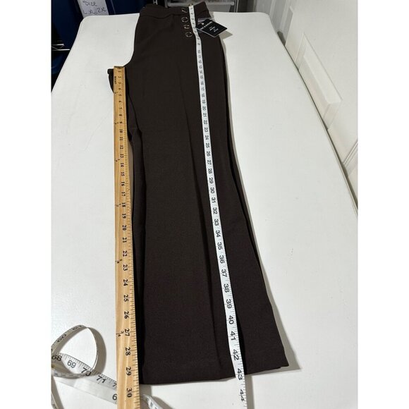 Zac & Rachel Women's pants color Chocolate size L NWT - Picture 5 of 7
